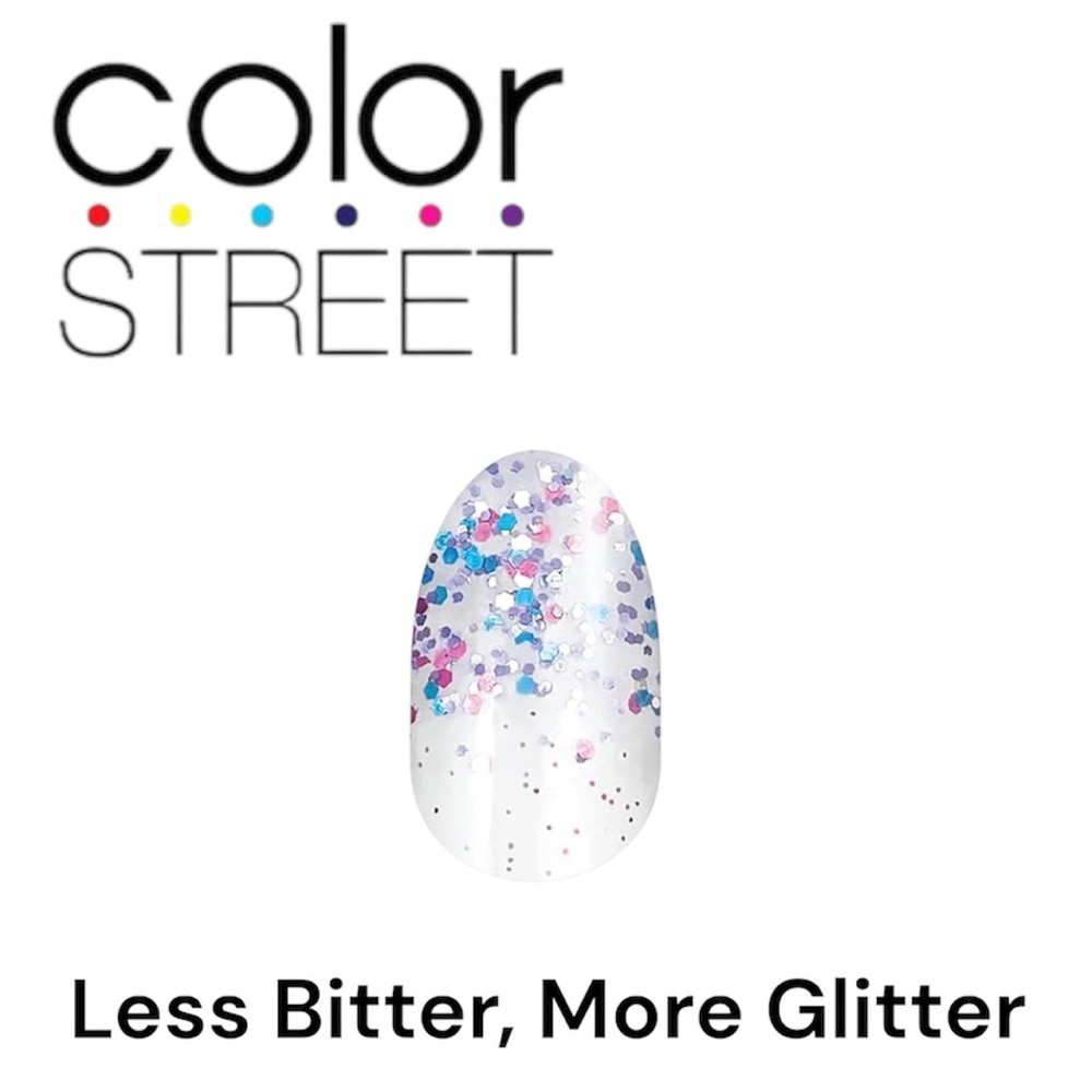 3 FOR $35: COLOR STREET Nail Strips  - Less Bitter, More Glitter